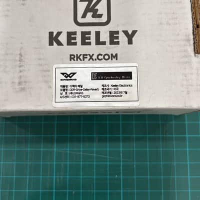 Keeley DDR Drive Delay Reverb - Brand New - Factory Sealed image 3