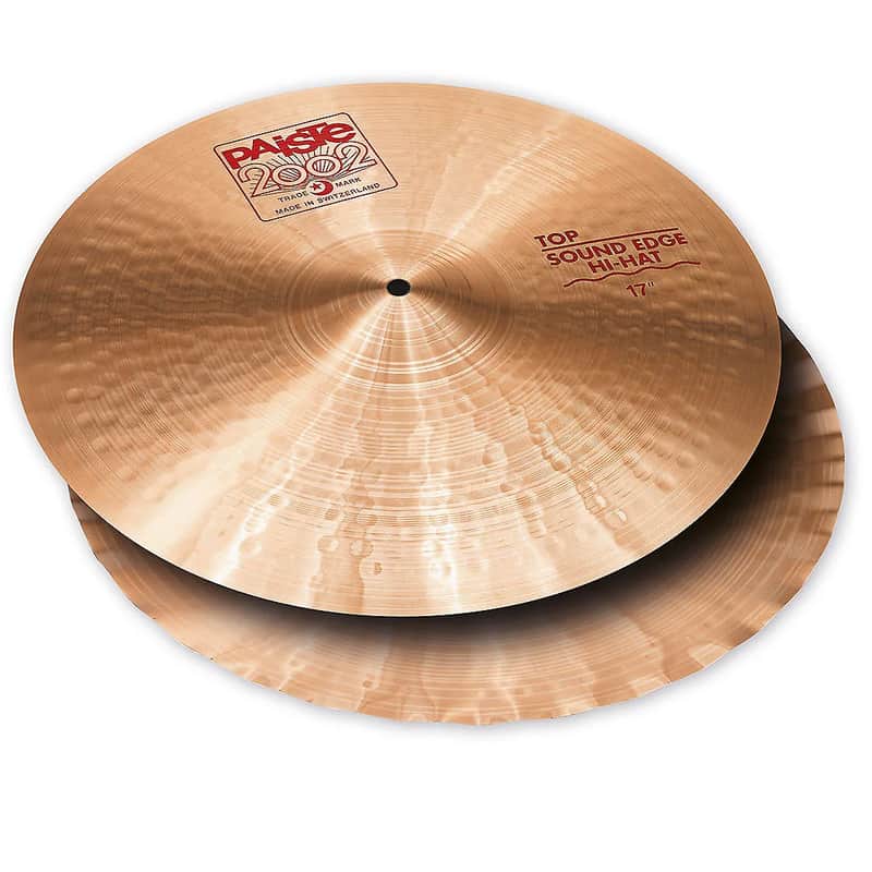 Paiste 17" 2002 Sound Edge Hi-Hat Cymbal (Pair) Bild 1