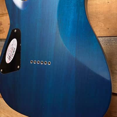 Schecter C-1 Standard Plus Blue Fade image 13