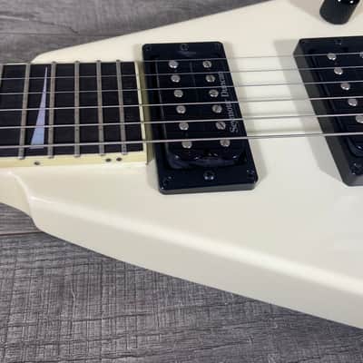 Grover Jackson USA King V Dave Mustaine Signature Model 1997 - White image 5