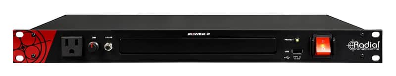 Radial Engineering Power-2 19" Rack Mount Power Conditioner/Surge Surpressor, LED Lighting image 1