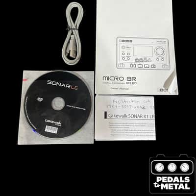 Boss Micro BR-80 Portable Digital Recorder 2010s - Black - X16607 image 2