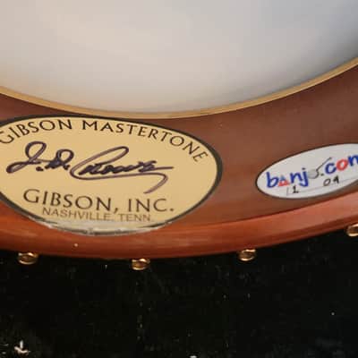 Gibson RB-75 JD Crowe Blackjack 5 String Banjo 2007 Great Condition W/OHSC image 11