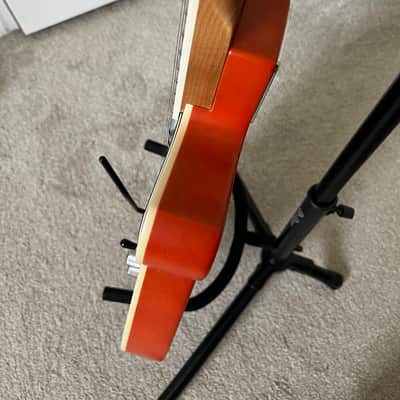 Reverend Reeves Gabrels Signature with Ebony Fretboard 2021 - Present - Satin Orange Flame Maple image 4