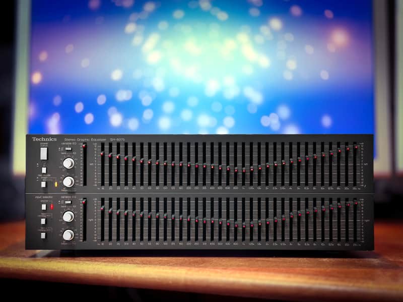 Technics SH-8075 🌈MINT & RaRe🌈 Vintage Stereo Graphic | Reverb