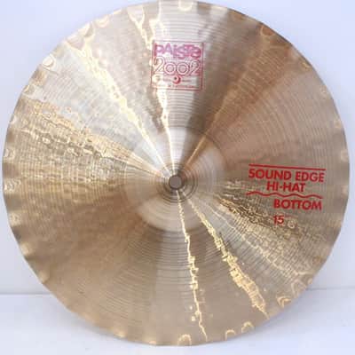 PAISTE 2002 Sound Edge Hi-Hat 15-inch (08/05) image 7