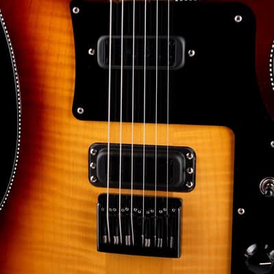 Pre Owned 2022 Rickenbacker Limited Edition 90th Anniversary 480XC TBG TobaccoGlo Guitar With OHSC - Serial # 22 012767 image 4