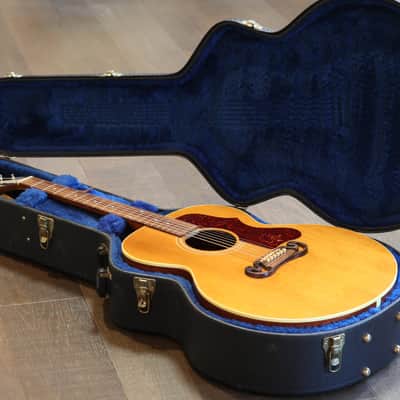 2006 Gibson SJ-100 Natural Acoustic/ Electric Jumbo Guitar + OHSC image 21