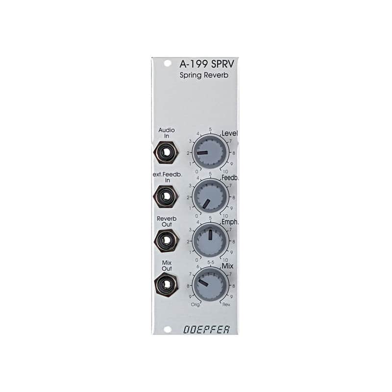 Doepfer A-199 Eurorack Spring Reverb Module image 1