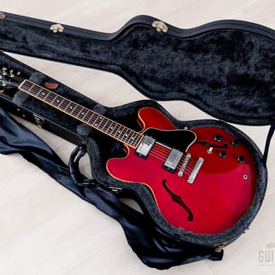 2005 Gibson ES-335 Dot Figured Cherry Semi-Hollow Guitar, 57 Classic PAF & DiMarzio w/ Case image 20