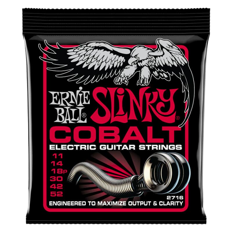 Ernie Ball 2716 Burly Slinky Cobalt Electric Guitar Strings 11-52 image 1