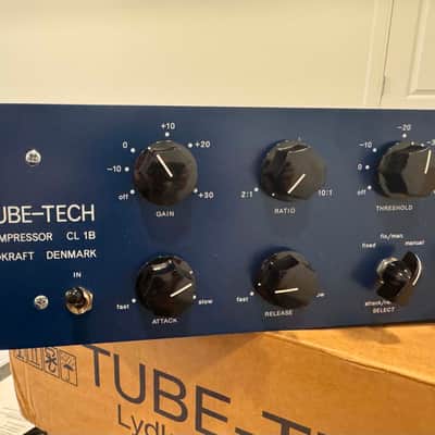 Brand new in the box!! Tube-Tech CL 1B Mono Opto Compressor 2010s - Blue image 2
