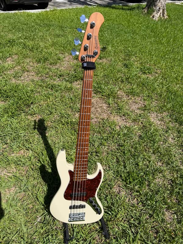 Sadowsky MetroExpress 21-fret Vintage JJ Bass, 5-string 2025 - Olympic White + VTC + Fretwrap image 1