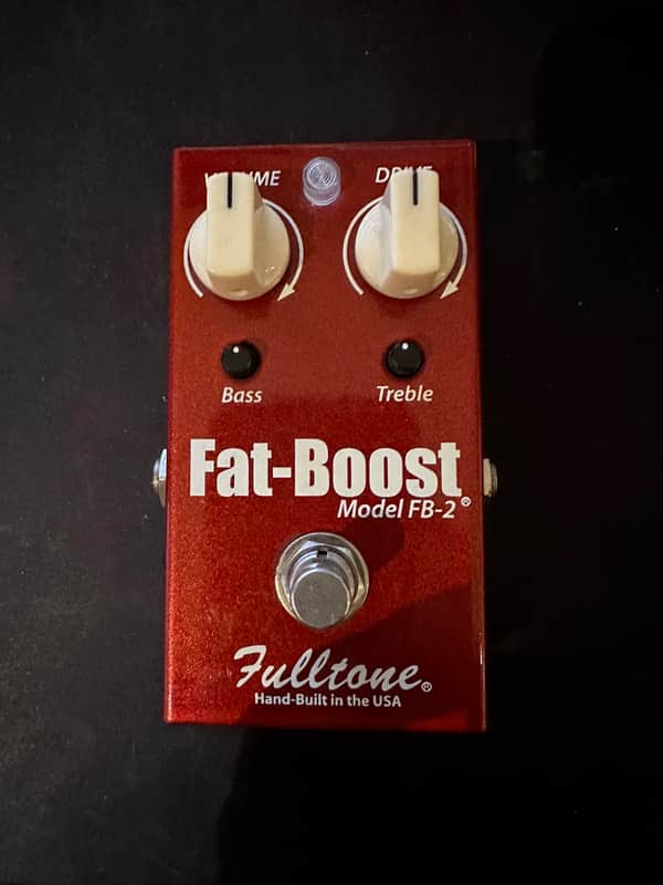 Fulltone Fat Boost FB-2 2000s - Red image 1