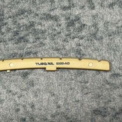 Graph Tech PQL-5000-AG AGED TUSQ XL 1-3/8" E-to-E Fender-Style Slotted Guitar Nut 2010s - Aged White