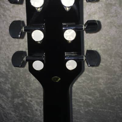 Washburn EA9 Acoustic/Electric Guitar – Ebony image 8