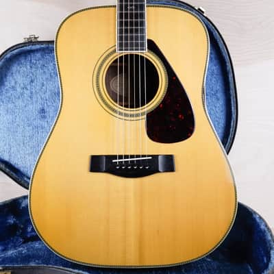 Yamaha L-8 Acoustic Guitar Vintage MIJ 1970s - Natural image 1