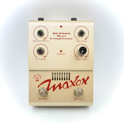 Maxon RCP660 Real Compressor Made in Japan Vintage Guitar Effect Pedal imagen 2