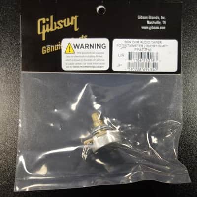 Gibson PPAT-510 500K OHM Audio Taper Potentiometer (Short Shaft) image 2