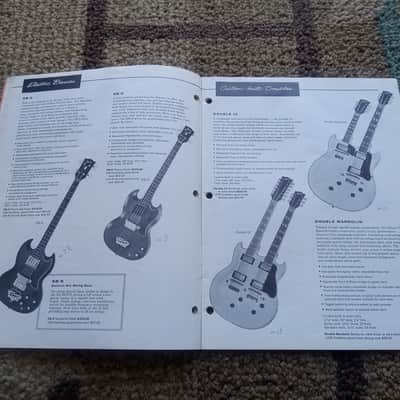 Vintage 1962 Gibson Full-Line Catalog! Rare, Original Case Candy, Paperwork! image 9