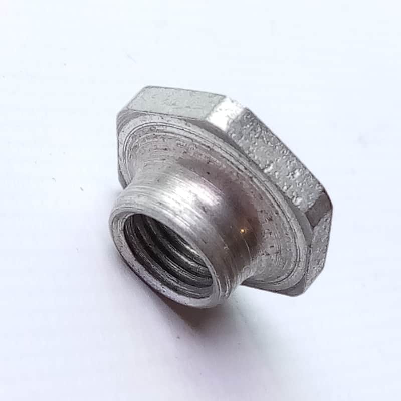 Slingerland Zoomatic Threaded Hex Nut Snare Drum Shell Mount Strainer/Throw-Off image 1