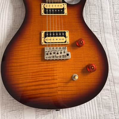 PRS SE Custom 22 2008 - Tobacco burst with Hiscox 'PRS' hard case image 3