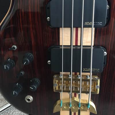 Alembic stanley clarke 2005 gaucher/left handed image 5