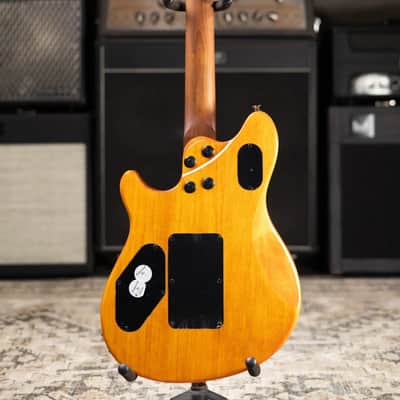 EVH Wolfgang WG Standard QM Electric Guitar - Transparent Amber image 8