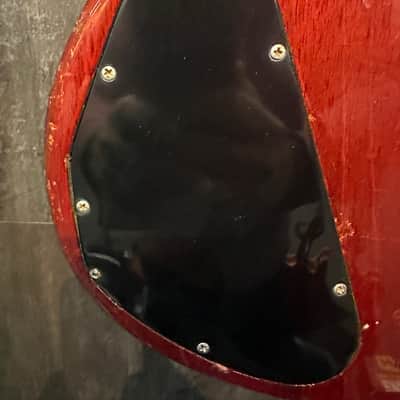 Vintage 1966-69 Gibson EB-3 Bass in Cherry Finish Reset Neck w/ Period-Adjacent Aftermarket Case in Good Condition! image 9