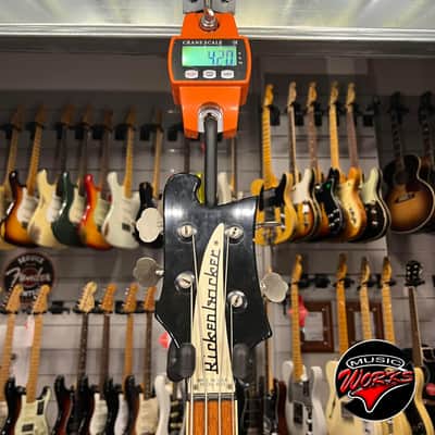 Rickenbacker   1978 4001 Jet Glo Black Year True Vintage image 5