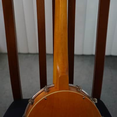 Gretsch Banjo Ukulele (Banjolele) Natural w/ Remo Head 2014 - Natural image 7