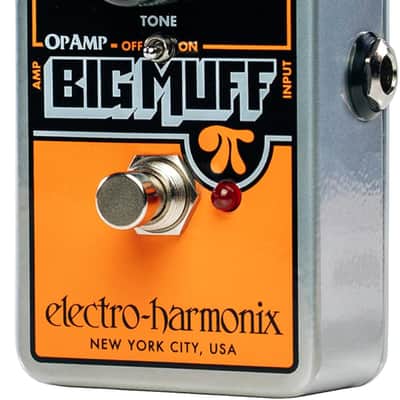 Electro Harmonix Op Amp Big Muff Pi Fuzz Guitar Effects Pedal image 3