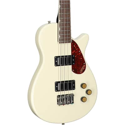 Gretsch Streamliner Jet Club Electric Bass, Vintage White image 8