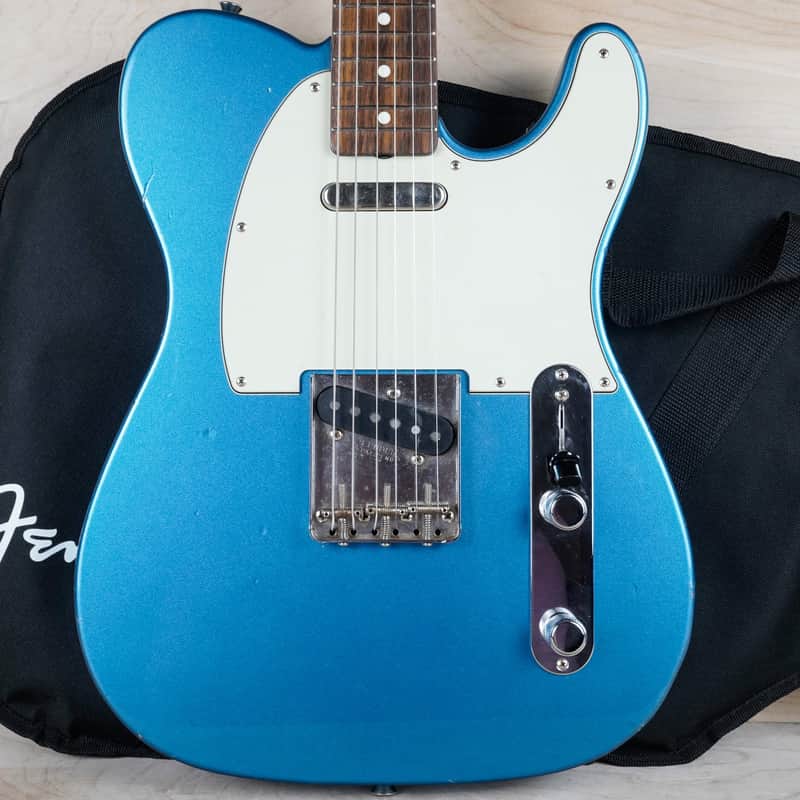 Fender Made In Japan Traditional '60s Telecaster Roasted Neck 2021 Lake Placid Blue w/ Bag image 1