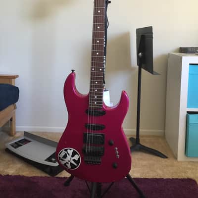 BC Rich ST-III 80's Hot Pink Strat-Style Guitar - Bitchin' Shredder Guitar - MUST SEE image 10