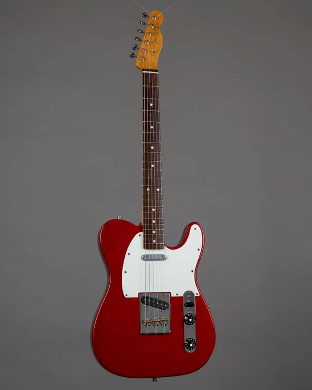 2004 Fender Muddy Waters Telecaster MOD (Mexico, Candy Apple Red, Fender HSC)