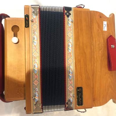 NEW Cherry Dino Baffetti Art. 25 Organetto Diatonic Button Accordion G LMM 12 2 image 4