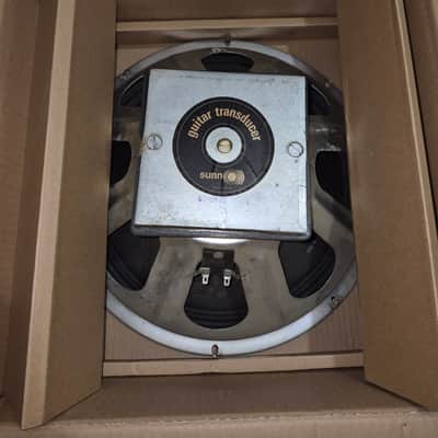 Sunn 15” vintage guitar transducer speaker. Original sunn logo! 1969 - 1979 image 4