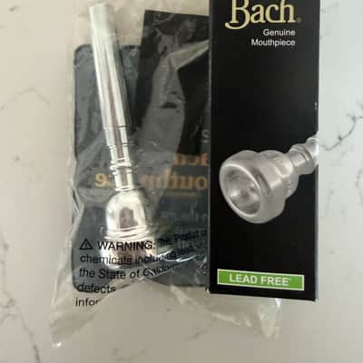 Bach 3517C 7C Bb Trumpet Mouthpiece 2020’s - Silver Plated image 6