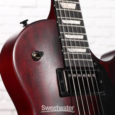 Gibson Les Paul Studio Modern Electric Guitar - Wine Red Satin (LPMStuWRSd2) image 5