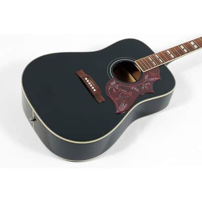 Epiphone Hummingbird Studio Limited-Edition Acoustic-Electric Guitar Regular Ebony image 3