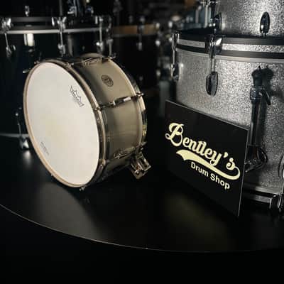 Vintage 1936 Ludwig & Ludwig 6.5x14" Super Solid 1ply Maple Snare Drum in White Duco & Nickel Plated Hardware image 3