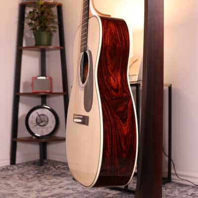 Martin Custom Shop 0014F Cocobolo - Black Ebony Fingerboard, Natural image 4