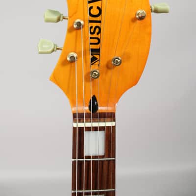 Musicvox Spaceranger Gold Sparkle "Goldmember" Electric Guitar image 5