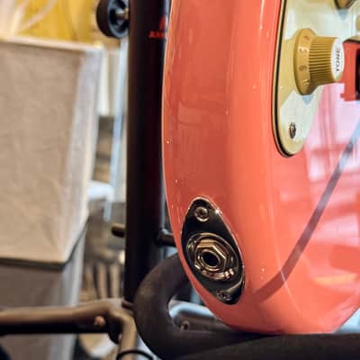 Schecter Nick Johnston Traditional LH SSS Signed by Nick (Lefty/Zurdo) SUPER EXCLUSIVE - Atomic Coral Pink Shell image 17