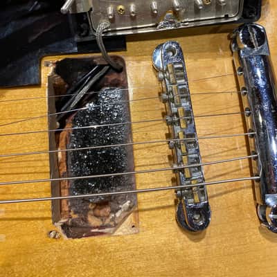 Gibson Les Paul Deluxe Natural Refin 1973 image 11