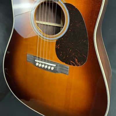 Martin HD-28 (2026) 1933 Ambertone Dreadnought Acoustic Guitar Ambertone Finish w/ Case image 7