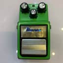 Ibanez TS9 Tube Screamer 1990s TA75558P Chip Silver label Legendary blues SRV overdrive clean mid boost EQ breakup saturation vintage soft clipping pedal 808