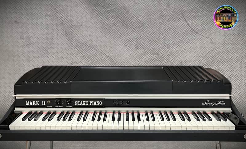 Rhodes Mark II Seventy-Three Electric Piano β
VINTAGE 73-Key Classic from Early 80s β
Professionally Cleaned & Fully Checked β
FREE Worldwide Shipping! β
Rhodes MK2 73 image 1