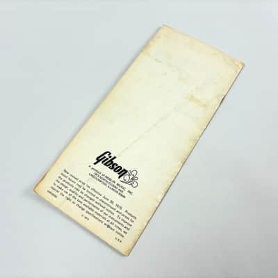 Gibson Suggested Price List – June 20, 1975 image 6